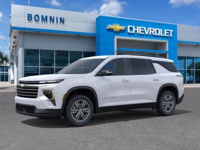 2026 Chevrolet Traverse — rear three-quarter view
