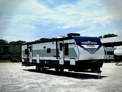 2027 Forest River Puma — front three-quarter view