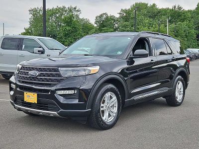 2023 Ford Explorer — rear three-quarter view
