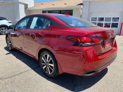 2021 Nissan Versa — rear three-quarter view