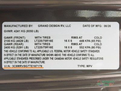 2027 Grand Design Lineage Series VP — photo 41 view