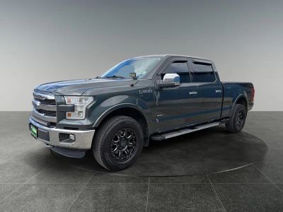 2015 Ford F-150 — rear three-quarter view