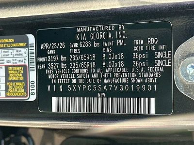 2027 Kia Telluride Hybrid — photo 34 view
