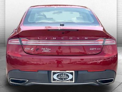 2017 Lincoln MKZ — rear three-quarter view
