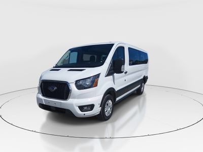 2024 Ford Transit Passenger Wagon — rear three-quarter view