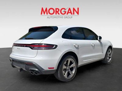2023 Porsche Macan — rear three-quarter view