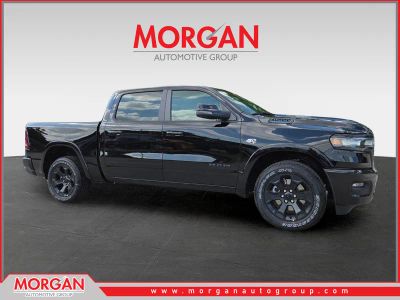 2026 Ram 1500 Big Horn/Lone Star in Black — front three-quarter view