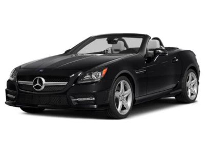 2015 Mercedes-Benz SLK-Class SLK 250 in Red — front three-quarter view