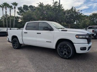 2026 RAM 1500 Big Horn/Lone Star Night Edition in Bright White Clear-Coat Exterior Paint — front three-quarter view