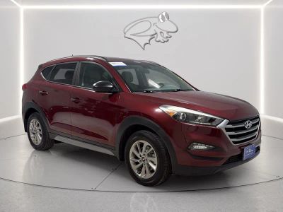 2017 Hyundai Tucson — rear three-quarter view
