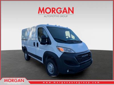 2026 Ram ProMaster Cargo Van Tradesman in Bright White Clearcoat — front three-quarter view