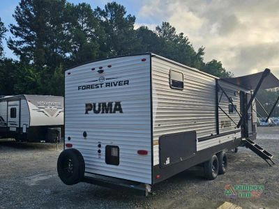 2027 Forest River RV Puma Camping Edition — rear three-quarter view