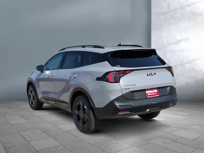 2026 Kia Sportage Hybrid — rear three-quarter view