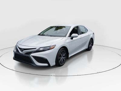 2024 Toyota Camry — rear three-quarter view