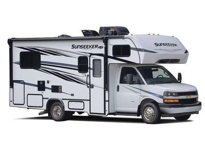2022 Forest River RV Sunseeker — front three-quarter view