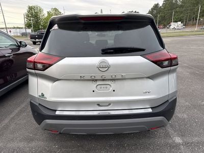 2023 Nissan Rogue — rear three-quarter view