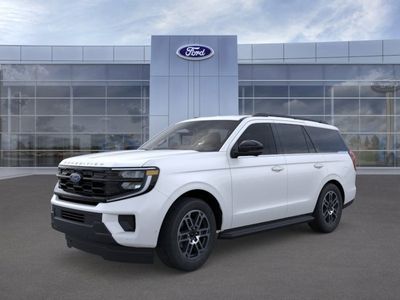 2026 Ford Expedition in AZ White — front three-quarter view
