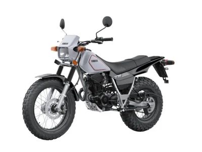 2026 Yamaha TW200 — front three-quarter view