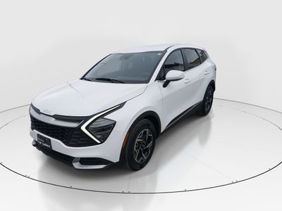 2025 Kia Sportage — rear three-quarter view