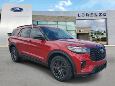 2026 Ford Explorer — rear three-quarter view