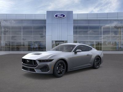 2026 Ford Mustang in Carbonized Gray — front three-quarter view