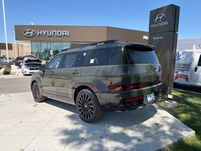 2026 Hyundai Santa Fe — rear three-quarter view