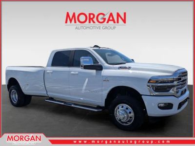 2026 Ram 3500 Laramie in White — front three-quarter view
