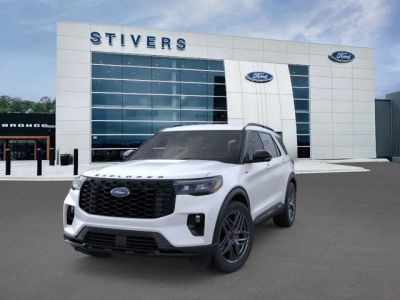 2026 Ford Explorer — rear three-quarter view