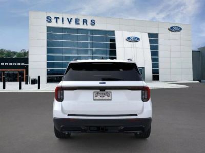 2026 Ford Explorer — engine compartment view