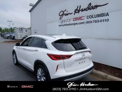 2022 INFINITI QX50 — engine compartment view