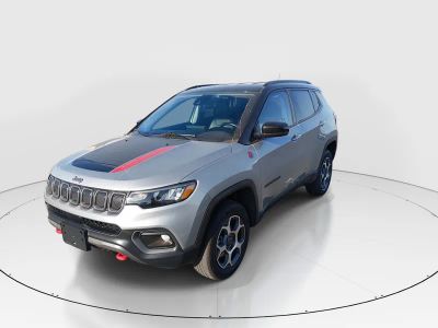 2022 Jeep Compass — rear three-quarter view