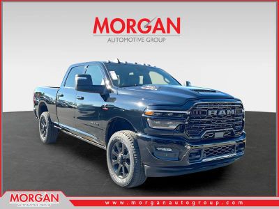 2026 Ram 2500 Laramie in Black — front three-quarter view