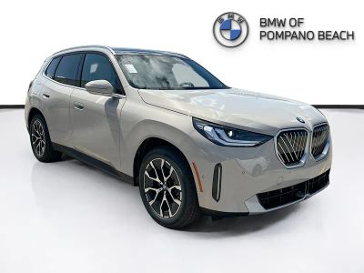2026 BMW X3 30 xDrive in Dune Grey Metallic — front three-quarter view