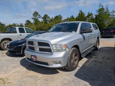 2010 Ram 1500 Sport in Silver — front three-quarter view