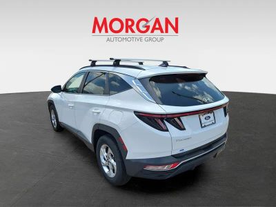 2022 Hyundai Tucson — rear three-quarter view