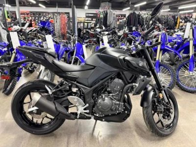 2026 Yamaha MT-03 — front three-quarter view