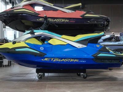 2026 Yamaha JetBlaster PRO 3-Up — front three-quarter view