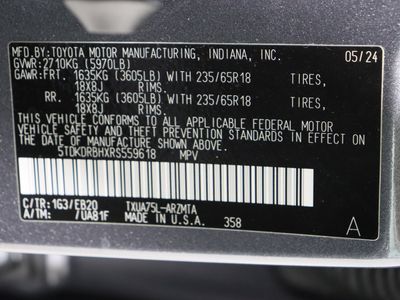 2024 Toyota Highlander AWD - Photo 44