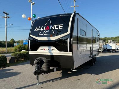 2026 Alliance RV Valor All-Access — rear three-quarter view
