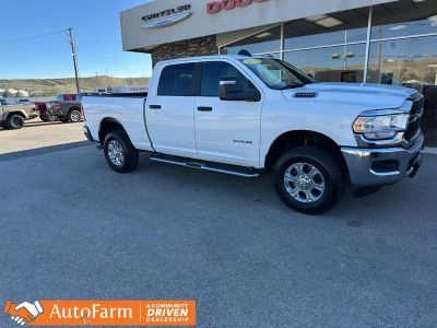 2023 RAM 2500 Big Horn in Bright White Clearcoat — front three-quarter view