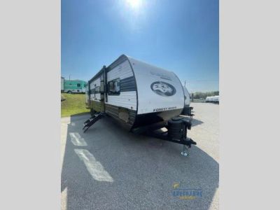 2026 Forest River Cherokee Wolf Den — front three-quarter view