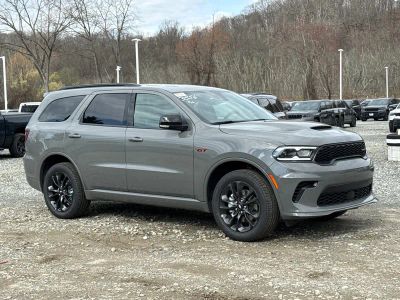 2026 Dodge Durango GT Plus in Destroyer Gray Clearcoat — front three-quarter view