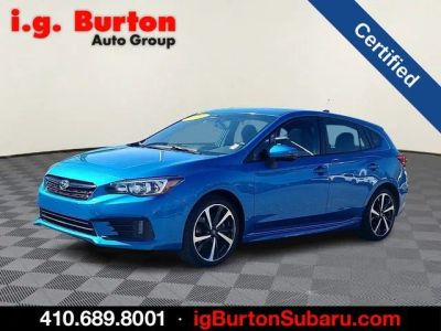 2022 Subaru Impreza — rear three-quarter view