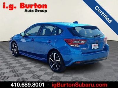 2022 Subaru Impreza — interior view