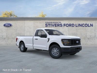 2026 Ford F-150 XL in Oxford White — front three-quarter view