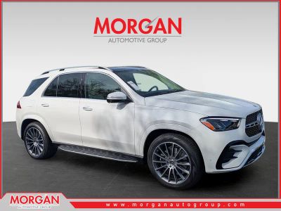 2026 Mercedes-Benz GLE 350 in White — front three-quarter view