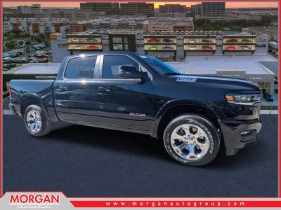 2026 Ram 1500 Big Horn/Lone Star in Black — front three-quarter view