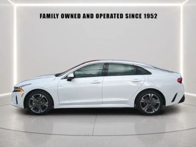 2024 Kia K5 — rear three-quarter view