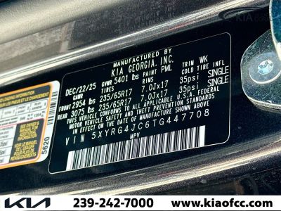 2026 Kia Sorento — photo 40 view