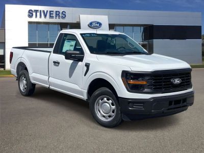 2026 Ford F-150 XL in Oxford White — front three-quarter view